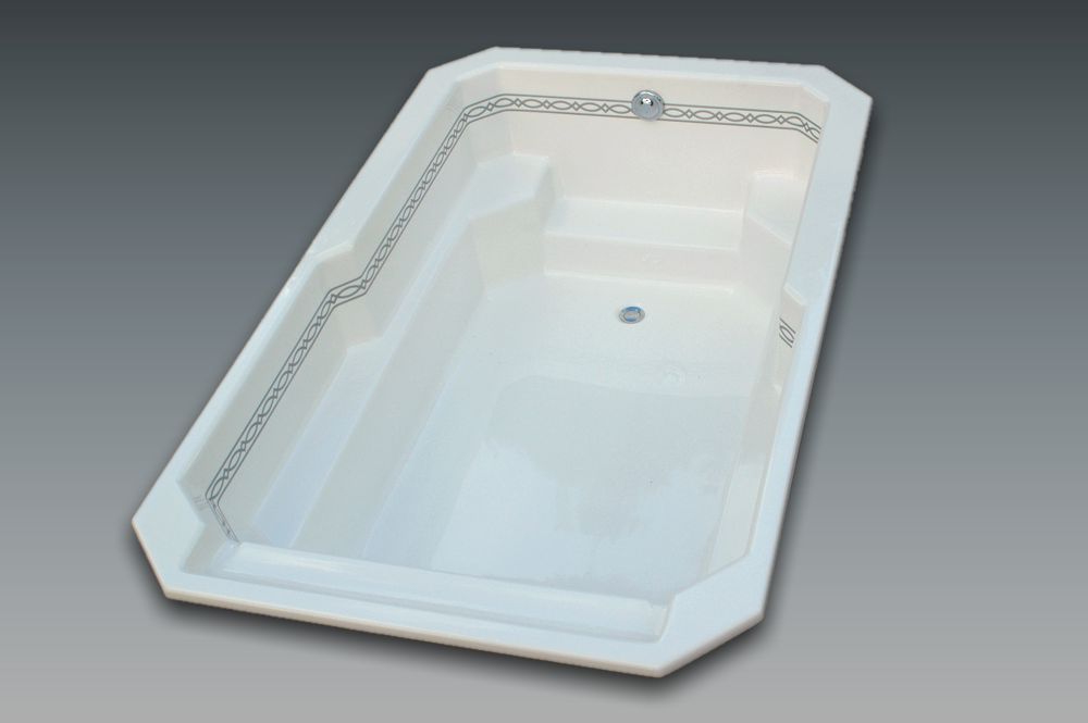 Comfortable bathtub PLAISANCE by Watergame Company