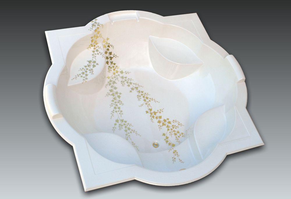 Luxury tub ZELLIGE by Watergame Company