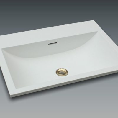 Inset rectangular basin | CLUB 60x45cm | Watergame Company