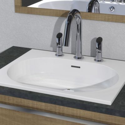 Rectangular sink | SERENA 59x47cm | Watergame Company