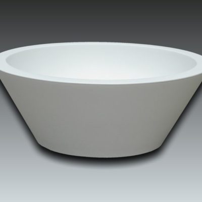 Round countertop basin BASIC LINE by Watergame Company