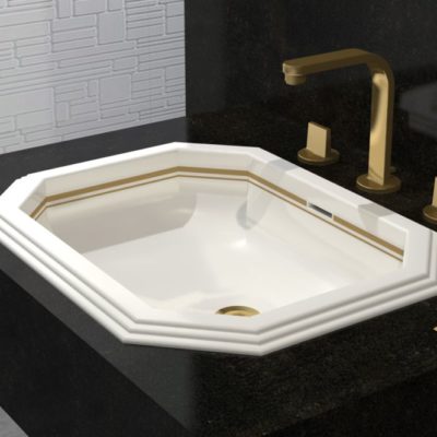 octagonal basin 57x45cm - Zenith 2