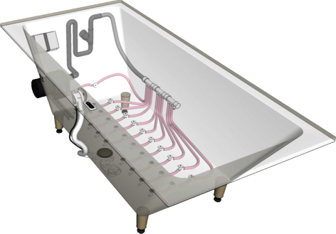 Air bath by Watergame