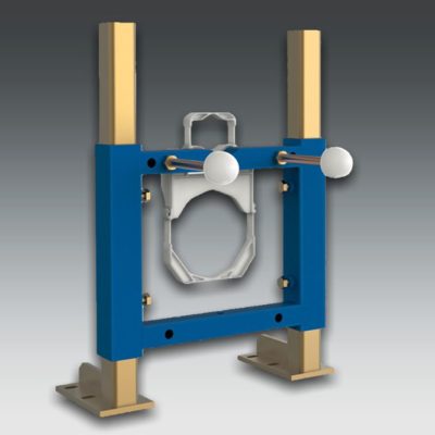 Support bracket for wc