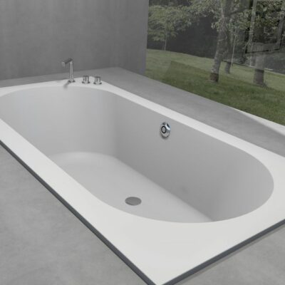 rectangular bathtub - Serena 190x95cm
