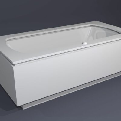 Rectangular free standing tub URBAN 3 by Watergame Company