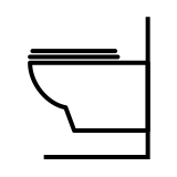 Wall-hung WCs and bidets