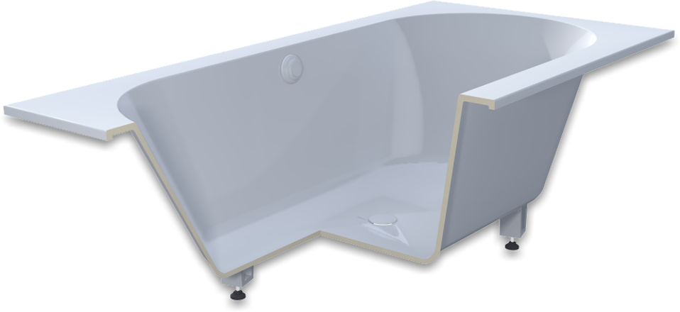 Composite bathtubs - Watergame