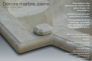 Baignoire marbre - Watergame