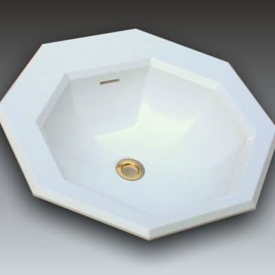 Lavabo octogonal luxe GENOVA by Watergame