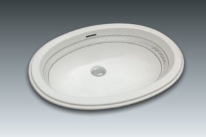 Lavabo ovale encastrable HARMONY by Watergame Company