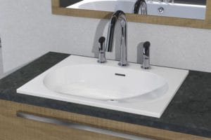 Lavabo rectangulaire SERENA by Watergame Company