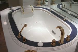 baignoire ovale
