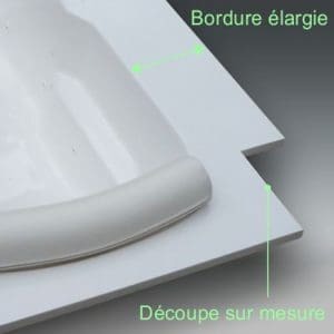 Baignoire sur mesure