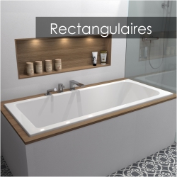 Baignoires rectangulaires