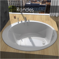 Baignoires rondes